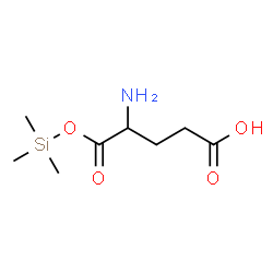 ChemSpider 2D Image | 4-Amino-5-oxo-5-[(trimethylsilyl)oxy]pentanoic acid (non-preferred name) | C8H17NO4Si