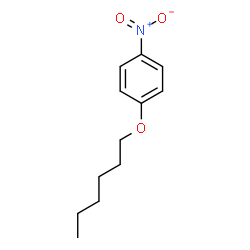 ChemSpider 2D Image | 4-N-HEXYLOXYNITROBENZENE | C12H17NO3