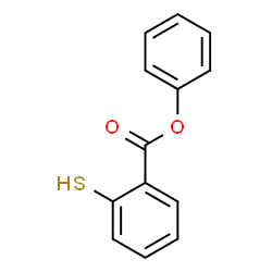 ChemSpider 2D Image | phenyl 2-mercaptobenzoate | C13H10O2S