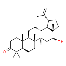 ChemSpider 2D Image | (16beta)-16-Hydroxylup-20(29)-en-3-one | C30H48O2