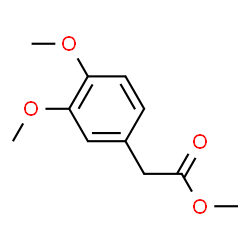ChemSpider 2D Image | Methyl (3,4-dimethoxyphenyl)acetate | C11H14O4
