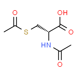 ChemSpider 2D Image | N,S-Diacetyl-D-cysteine | C7H11NO4S