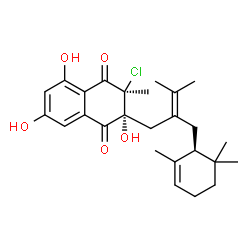 ChemSpider 2D Image | merochlorin E | C26H33ClO5