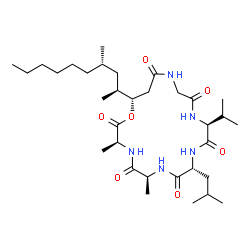 ChemSpider 2D Image | scopularide E | C33H59N5O7