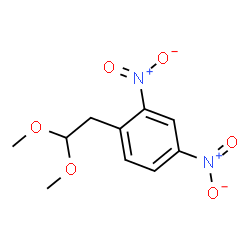 ChemSpider 2D Image | 1-(2,2-Dimethoxyethyl)-2,4-dinitrobenzene | C10H12N2O6