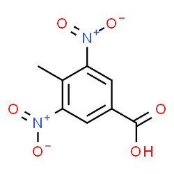 ChemSpider 2D Image | 3,5-Dinitro-p-toluic Acid | C8H6N2O6