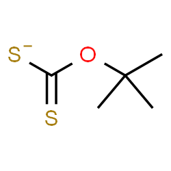 ChemSpider 2D Image | O-(2-Methyl-2-propanyl) carbonodithioate | C5H9OS2