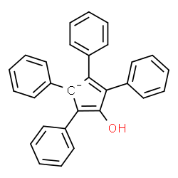 ChemSpider 2D Image | 2-Hydroxy-1,3,4,5-tetraphenyl-2,4-cyclopentadienide | C29H21O