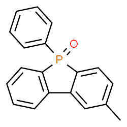 ChemSpider 2D Image | 2-Methyl-5-phenyl-5H-benzo[b]phosphindole 5-oxide | C19H15OP