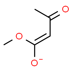 ChemSpider 2D Image | (1Z)-1-Methoxy-3-oxo-1-buten-1-olate | C5H7O3
