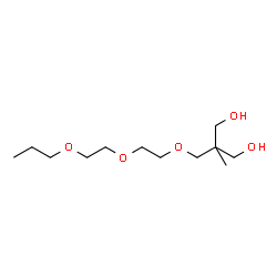 ChemSpider 2D Image | 2-Methyl-2-{[2-(2-propoxyethoxy)ethoxy]methyl}-1,3-propanediol | C12H26O5
