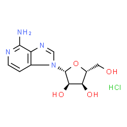ChemSpider 2D Image | 3-Deazaadenosine hydrochloride | C11H15ClN4O4