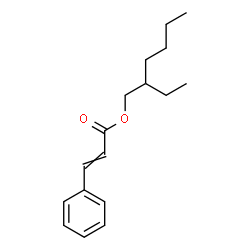 ChemSpider 2D Image | 2-ethylhexyl cinnamate | C17H24O2