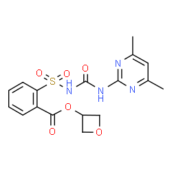 ChemSpider 2D Image | oxasulfuron | C17H18N4O6S