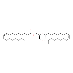 ChemSpider 2D Image | 1,2-Dioleoyl-sn-glycerol | C39H72O5