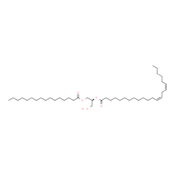ChemSpider 2D Image | DG(16:0/22:2(13Z,16Z)/0:0) | C41H76O5