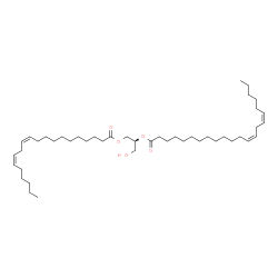 ChemSpider 2D Image | (2S)-1-Hydroxy-3-[(11Z,14Z)-11,14-icosadienoyloxy]-2-propanyl (13Z,16Z)-13,16-docosadienoate | C45H80O5