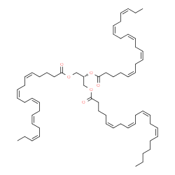 ChemSpider 2D Image | 3-[(5Z,8Z,11Z,14Z)-5,8,11,14-Icosatetraenoyloxy]-1,2-propanediyl (5Z,8Z,11Z,14Z,17Z,5'Z,8'Z,11'Z,14'Z,17'Z)bis(-5,8,11,14,17-icosapentaenoate) | C63H94O6