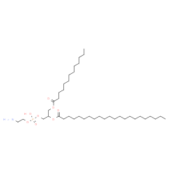 ChemSpider 2D Image | 22-Amino-19-hydroxy-19-oxido-13-oxo-14,18,20-trioxa-19lambda~5~-phosphadocosan-16-yl docosanoate | C40H80NO8P