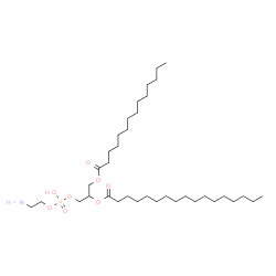 ChemSpider 2D Image | 23-Amino-20-hydroxy-20-oxido-14-oxo-15,19,21-trioxa-20lambda~5~-phosphatricosan-17-yl heptadecanoate | C36H72NO8P