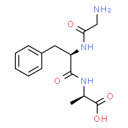 ChemSpider 2D Image | Glycyl-D-phenylalanyl-D-alanine | C14H19N3O4