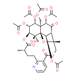 ChemSpider 2D Image | (7beta)-Evonimine | C36H43NO17