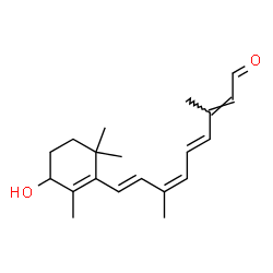 ChemSpider 2D Image | (9cis)-4-Hydroxyretinal | C20H28O2