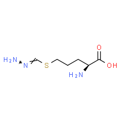 ChemSpider 2D Image | 5-{[(E)-Hydrazonomethyl]sulfanyl}-L-norvaline | C6H13N3O2S