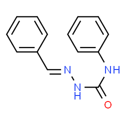 ChemSpider 2D Image | benzaldehyde N-phenylsemicarbazone | C14H13N3O