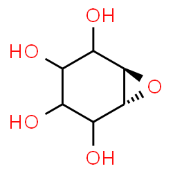 ChemSpider 2D Image | (1R,6R)-7-Oxabicyclo[4.1.0]heptane-2,3,4,5-tetrol | C6H10O5
