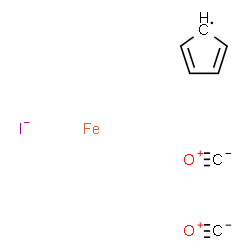 ChemSpider 2D Image | carbon monoxide;cyclopenta-1,3-diene;iron;iodide | C7H5FeIO2