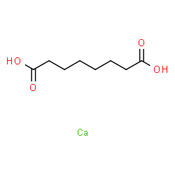 ChemSpider 2D Image | Octanedioic acid - calcium (1:1) | C8H14CaO4