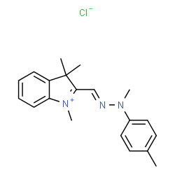 ChemSpider 2D Image | Basic Yellow 29 | C20H24ClN3