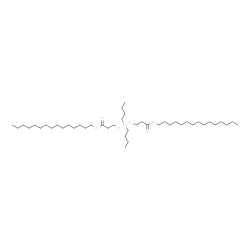 ChemSpider 2D Image | dibutyltin; 3-oxo-3-pentadecoxy-propane-1-thiolate | C44H88O4S2Sn