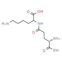 ChemSpider 2D Image | L-gamma-Glutamyllysine | C11H21N3O5