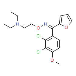 ChemSpider 2D Image | Diclofurime | C18H22Cl2N2O3