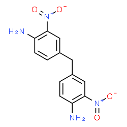 ChemSpider 2D Image | 4,4'-Methylenebis(2-nitroaniline) | C13H12N4O4
