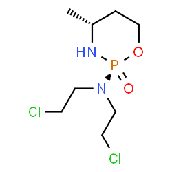 ChemSpider 2D Image | (2S,4R)-N,N-Bis(2-chloroethyl)-4-methyl-1,3,2-oxazaphosphinan-2-amine 2-oxide | C8H17Cl2N2O2P