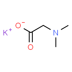 ChemSpider 2D Image | potassium N,N-dimethylglycinate | C4H8KNO2