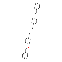 ChemSpider 2D Image | N,N'-Bis-(4-benzyloxy-benzylidene)-hydrazine | C28H24N2O2