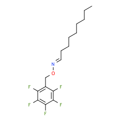 ChemSpider 2D Image | (1E)-N-[(Pentafluorobenzyl)oxy]-1-nonanimine | C16H20F5NO