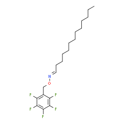ChemSpider 2D Image | (1E)-N-[(Pentafluorobenzyl)oxy]-1-tridecanimine | C20H28F5NO
