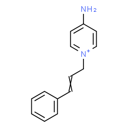 ChemSpider 2D Image | 4-Amino-1-cinnamylpyridinium | C14H15N2