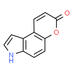 ChemSpider 2D Image | Pyrano[3,2-e]indol-7(3H)-one | C11H7NO2