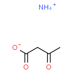 ChemSpider 2D Image | Ammonium 3-oxobutanoate | C4H9NO3