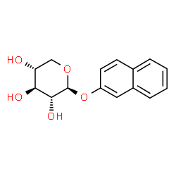 ChemSpider 2D Image | 2-Naphthyl beta-D-xylopyranoside | C15H16O5
