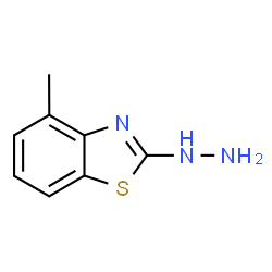 ChemSpider 2D Image | 2-Hydrazino-4-methylbenzothiazole | C8H9N3S