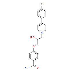 ChemSpider 2D Image | Ro 8-4304 | C21H23FN2O3