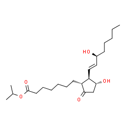 ChemSpider 2D Image | ALPROSTADIL ISOPROPYL ESTER | C23H40O5