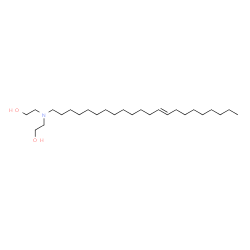ChemSpider 2D Image | 2,2'-[(13E)-13-Docosen-1-ylimino]diethanol | C26H53NO2